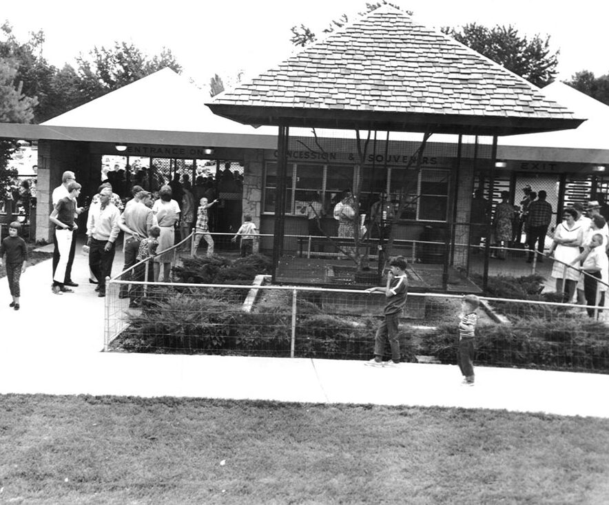 dedication ceremony at the opening day of Great Plains Zoo