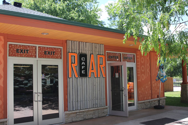 exterior of ROAR Cafe